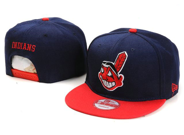 MLB Cleveland Indians Snapback Hat NU02